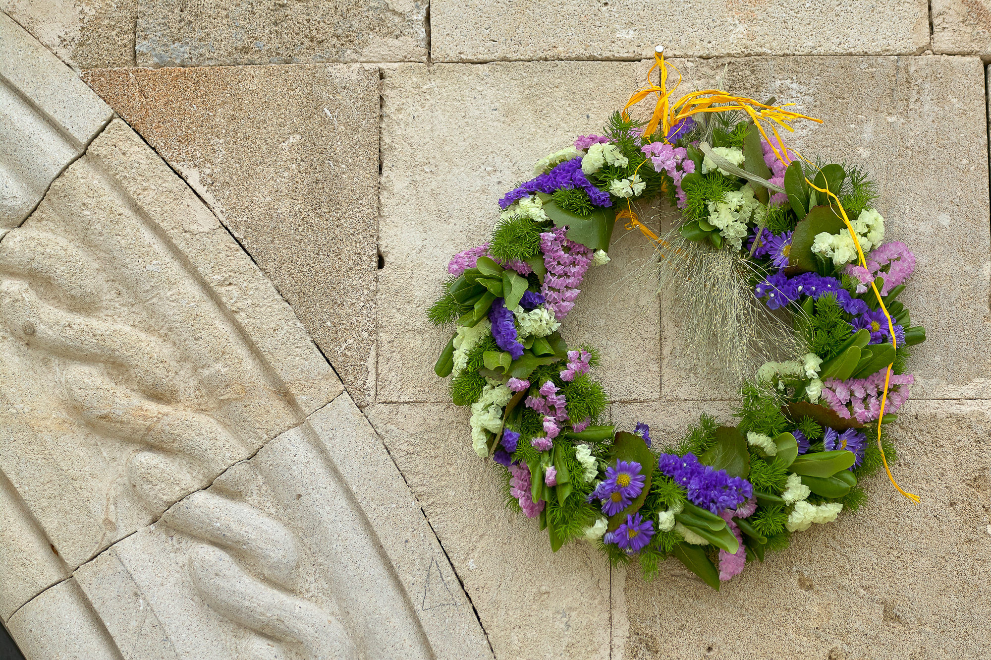 decorated front gate, Rhodes